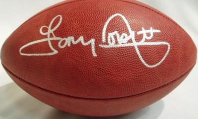 Tony Dorsett autographed Wilson NFL game football (TriStar)