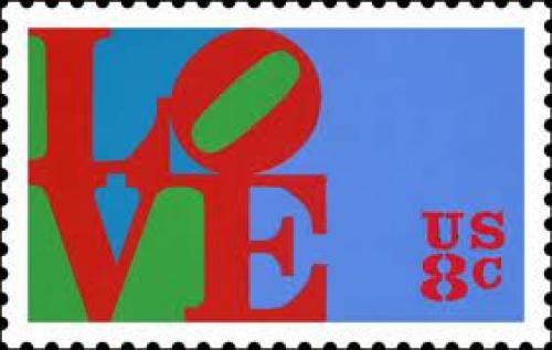 Stamps; January 26, 1973 - LOVE Stamp (USA).