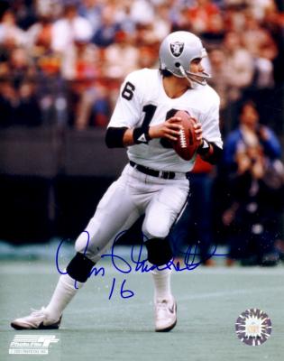 Jim Plunkett autographed Oakland Raiders 8x10 photo
