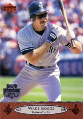 Wade Boggs 1996 Upper Deck All-Star Game jumbo card
