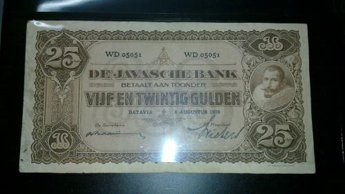 25 Gulden JP Coen 1925