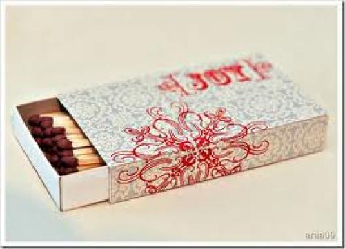 Matchboxes made for Holiday season