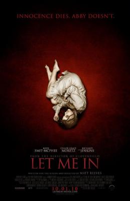 Let Me In 2010 dated movie poster (Chloe Moretz)