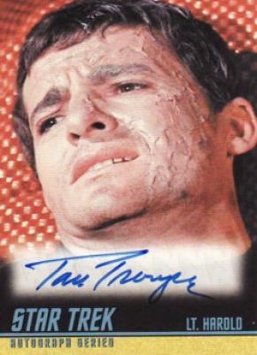 Tom Troupe Star Trek certified autograph card
