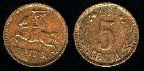 5 centu 1936 (km 81)