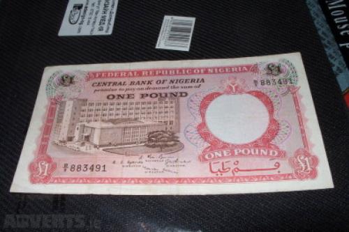 Nigeria-1 pound -1967