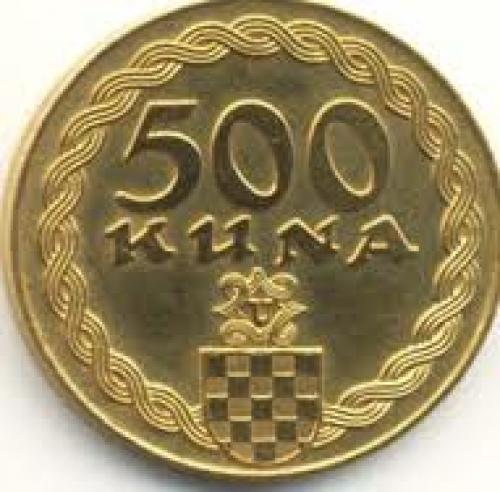 Coins; Croatia 500 kuna