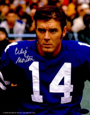 Craig Morton autographed 8x10 Dallas Cowboys photo