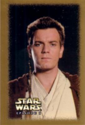 Obi-Wan Kenobi Star Wars Episode I mini decal or sticker