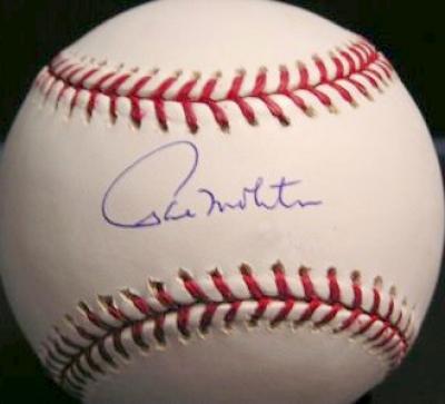 Paul Molitor autographed MLB baseball