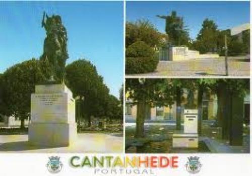 Portugal - Cantanhede. Statue of D. Antonio Luiz de Menezes; Postcard