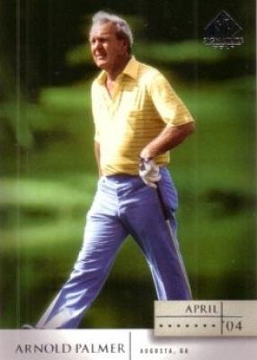Arnold Palmer 2004 SP Signature golf card