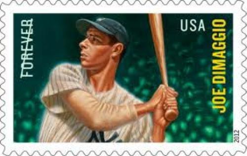  Joe DiMaggio US Postal Service 2012 Stamp
